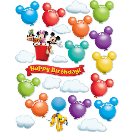 EUREKA Mickey Mouse Clubhouse® Birthday Bulletin Board Set 847625